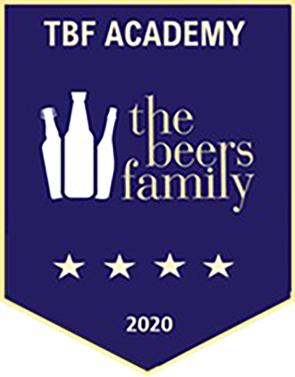 Logo TBF Academy The Beers Family, force de vente mutualisée en GMS